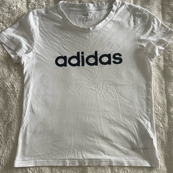 White adidas shirt - Picture 1 of 4